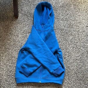 Vibrant Blue Kids Hoodie